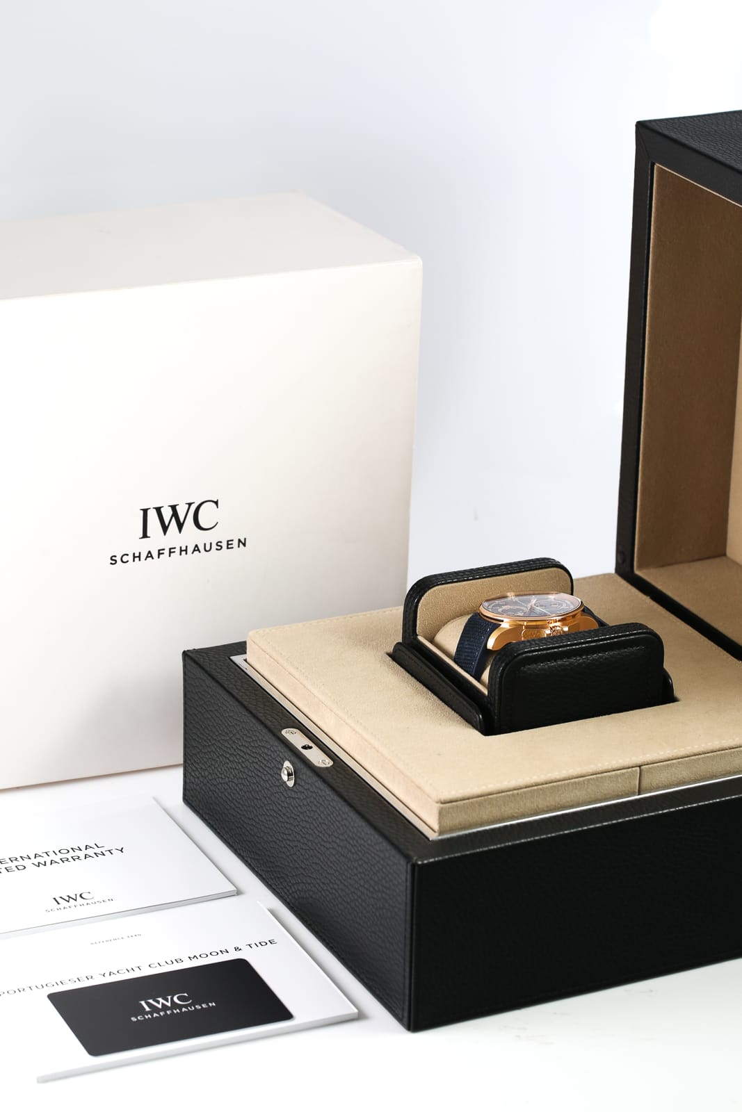 IWC Portugieser Yacht Club - Blue Arabic Dial & Rubber Strap