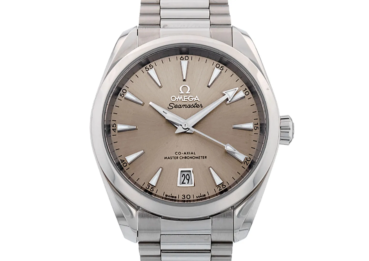 The Jackal wears a steel Aqua Terra, but might want to consider an upgrade